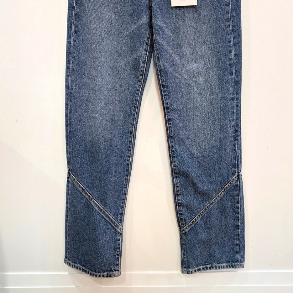 HIDDEN | Women's Medium Wash Ella High Rise Classic Straight Jeans - Picture 6 of 8